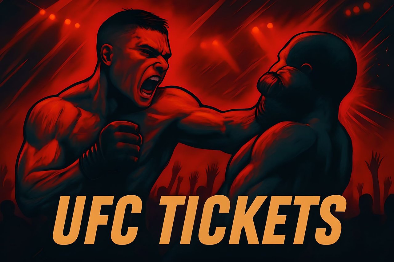 A competitor won the Ultimate Fighting Championship tournament at a live sports event