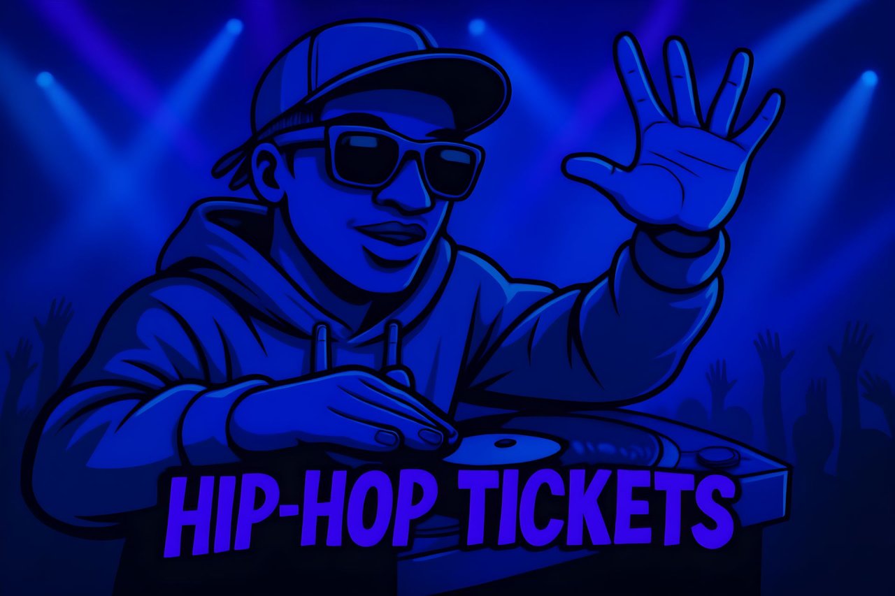 Side view shot of a male hip hop performer