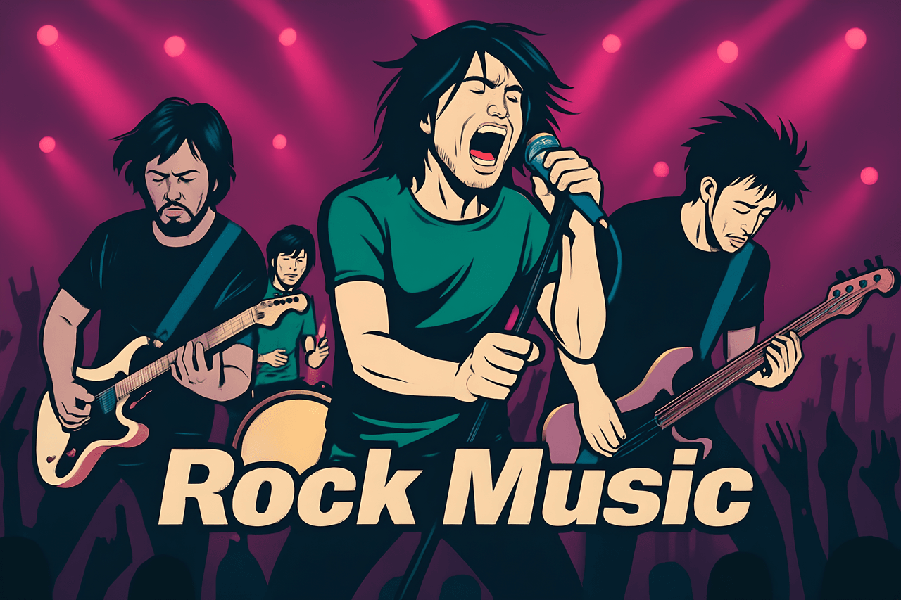 Rock & Pop concert Banner | Yadara